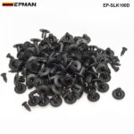 100PCS/Pack 8mm Car Universal Mixed Door Trunk Rack Bumper Expansion Screw Threaded Nail Plastic Interior Clip EP-SLK100D - Image 4