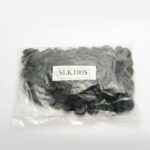 100PCS/Pack Safety Car Parts Black Beige Plastic Car Safety Seat Belt Stopper Spacing Limit Buckle Clip Retainer Seatbelt Stop Button EP-SLK100S - Image 7