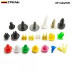 200PCS/Pack Universal Mixed Auto Fastener Car Bumper Clips Retainer Car Fastener Rivet Door Panel Fender Liner EP-SLK200H - Image 5