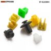 200PCS/Pack Universal Mixed Auto Fastener Car Bumper Clips Retainer Car Fastener Rivet Door Panel Fender Liner EP-SLK200H