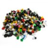 500PCS/Pack Car Door Trim Panel Clip Fasteners Auto Bumper Rivet Fastener Clip Assortments Kit Push EP-SLK500H