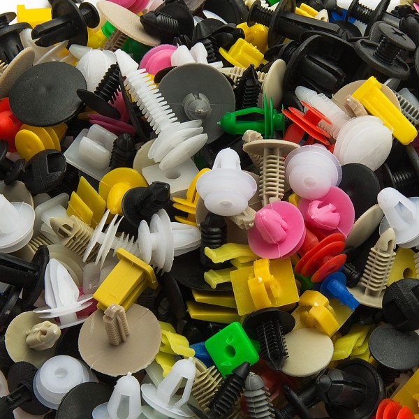 500PCS/Pack Car Door Trim Panel Clip Fasteners Auto Bumper Rivet Fastener Clip Assortments Kit Push EP-SLK500H