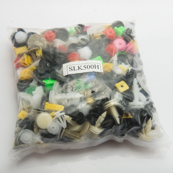 500PCS/Pack Car Door Trim Panel Clip Fasteners Auto Bumper Rivet Fastener Clip Assortments Kit Push EP-SLK500H
