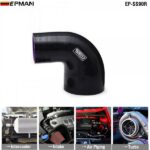 EPMAN 90Degree 4-Ply Silicone 90 Degree Elbow Reducer Hose BLACK EP-SS90R - Image 3