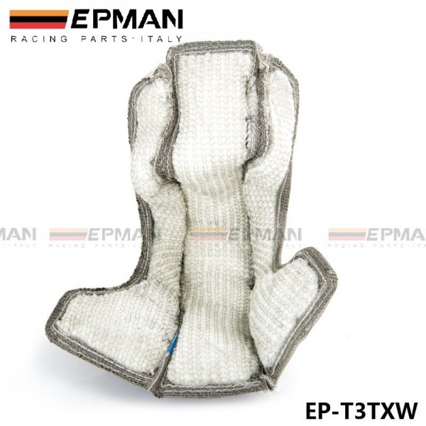 EPMAN T3 Carbon Fiber Turbo Blanket Heat Shield Cover High Performance For GT37 GT30 EP-T3TXW