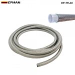 EPMAN -50M Braided Stainless Steel 3AN AN3 AN-3 Te-fl-on Brake Swivel Hose PTFE Hydraulic Brake Fuel Line Hose EP-TFL03 - Image 2