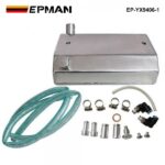 EPMAN Alloy Aluminium 1L Oil Welding Catch Can Square Tank Polished EP-YX9406-1