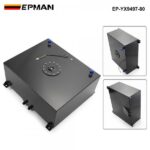 EPMAN Universal Aluminium 80L Fuel Tanks Gas Gasoline Fuel Cell Tank Fuel Surge tank W Cap/Foam Inside / Sensor EP-YX9497-80 - Image 4