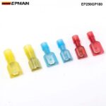EPMAN 180pcs Female & Male Fully Insulated Wire Terminals Connector Nylon Spade Crimp For Car Motorcycle EP250GP180 - Image 3