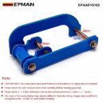 EPMAN 2pcs Comfort Double Shackle Suspension Leaf Spring Rear Comfort Double G-Shackles Fit For Toyota Hilux REVO 2015+ EPAA01G102 - Image 2