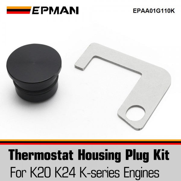 epaa01g110k_1-1.jpg EPMAN Racing Heater Core Plug Kit K20 K24 Swap For HondaCivic Integra EG DCThermostat Housing EPAA01G110K - Image 1