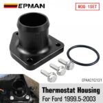 EPMAN Aluminum Thermostat Housing With Leak Proof Seal ForFord Powerstroke 7.3L V8 1999-2003 EPAA01G131