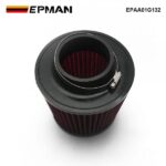 EPMAN Red Cold Air Intake Kit Heat Shield Filter For VW Golf GTI MK6 2.0 TFSI EA113 11-12 EPAA01G132 - Image 7