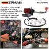 EPMAN Cold Air Intake Pipe Kit+Heat Shield for Chevrolet GMC Cadillac 5.3L 6.2L V8 Engine 2014-2019 EPAA01G146