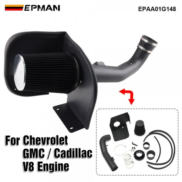 EPMAN Cold Air Intake System w/ Filter ShieldKit For Chevy/GMC 1500 (09-13) EPAA01G148