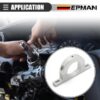 epaa01g177_5-1.jpg EPMAN Aluminum Universal Steering Column Mount Polished Keyed No Drop Mount for Aftermarket Columns Ididit Flaming River EPAA01G177