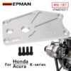 epaa01g211_1-1.jpg EPMAN Billet Aluminum K-series Water Pump Block Off Plate /-10 Breather Port For Honda Acura K20 K24 Engines EPAA01G211