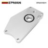 epaa01g211_6-1.jpg EPMAN Billet Aluminum K-series Water Pump Block Off Plate /-10 Breather Port For Honda Acura K20 K24 Engines EPAA01G211