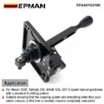 EPMAN Aluminum CNCShort shifter For Nissan Infiniti 350Z/Z33/G35/G37 6 Speed Manual Gearboxes EPAA01G218K - Image 3
