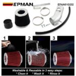 EPMAN Cold Air Intake Induction Kit +Filter For Mazda3 Mazda6 2.5L L4 2014-2018 EPAA01G232 - Image 4