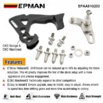 EPMAN Adjustable Quick Change Shifter Short Shifter Arm For Audi TT MK4 MK5 MK6 MK7 A3 1.8T VW EOS Passat 6 Speed EPAA01G233 - Image 2