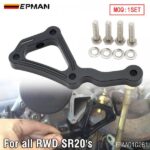 EPMAN Billet Aluminum Coolant Temp Sensor Spacer For Nissan 240SX S13 S14 S15 SR20DET Direct Bolt-On, 1/8 NPT Fitting EPAA01G261