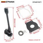 EPMAN Precision CNC Aluminum Short Shifter with Carbon Fiber Lever for Mazda MX-5 NA/NB 5/6 Speed EPAA01G271 - Image 2