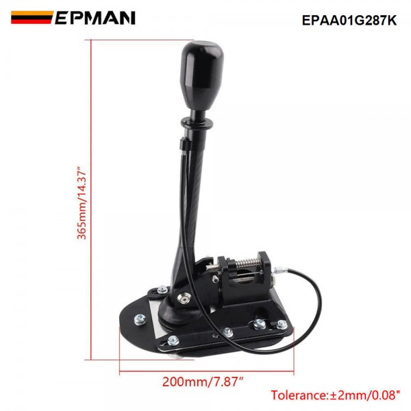 epaa01g287k_2-1.jpg EPMAN Shifter Box Direct Kit Aluminum For BMW Gearbox E30 E36 E46 E8X E9X Models Bolt On EPAA01G287K