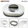epaa01g288_4-1.jpg EPMAN 12" Oval Polished Aluminum Full Finned Air Cleaner Assembly Fit Chevy Ford Mopar EPAA01G288