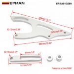 EPMAN Power Steering Bracket SBF V-Belt Small Block Billet Aluminum for Ford 289 302 351W Saginaw EPAA01G299 - Image 2