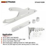 EPMAN Power Steering Bracket SBF V-Belt Small Block Billet Aluminum for Ford 289 302 351W Saginaw EPAA01G299 - Image 4