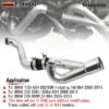 EPMAN Aluminum Turbo Charge Pipe For BMW N54 135i 535i 1M E82 E88 E89 E60 3.0L LHD Engine Parts EPAA01G305