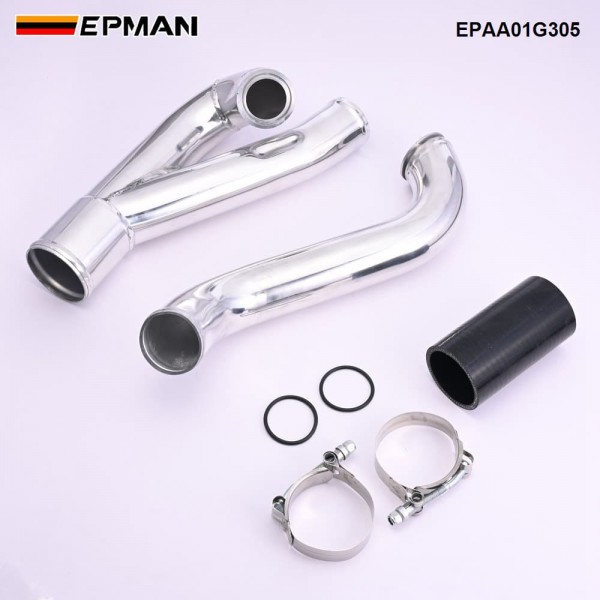 EPMAN Aluminum Turbo Charge Pipe For BMW N54 135i 535i 1M E82 E88 E89 E60 3.0L LHD Engine Parts EPAA01G305