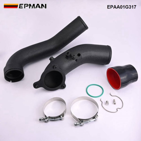 epaa01g317_6-1.jpg EPMAN Intercooler & Intake Charge Pipe Upgrade Kit 3" Aluminum For BMW F22 F23 F32 F33 F34 F30 F36 G12 G32 G30 B58 EPAA01G317