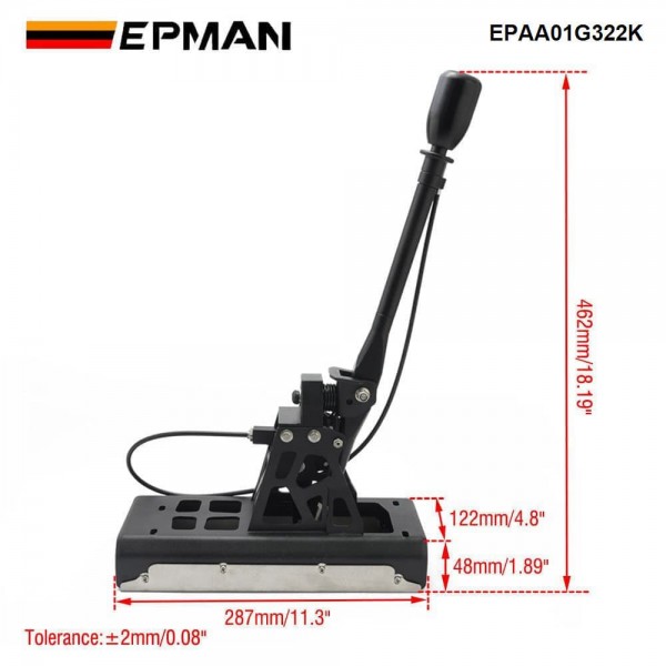 EPMAN Pro Short Shifter For Mini Cooper S R53 / R56 (Manual Gearbox) Billet Aluminium Performance Kit EPAA01G322K