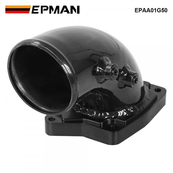epaa01g50_2-1.jpg EPMAN Billet Aluminum Turbo Air Intake Elbow Pipe For Ford F250 F350 F450 6.0L Powerstroke Diesel 03-07 EPAA01G50