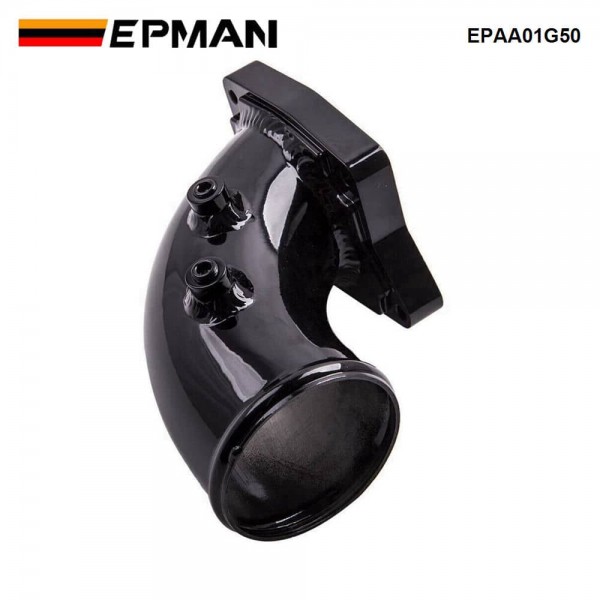 epaa01g50_4-1.jpg EPMAN Billet Aluminum Turbo Air Intake Elbow Pipe For Ford F250 F350 F450 6.0L Powerstroke Diesel 03-07 EPAA01G50
