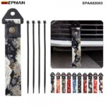 EPMAN 20PCS/LOT Universal JDM Sakura Blossom Black High Strength Tow Towing Strap Hook Front/Rear Bumper EPAA02G03-20PCS - Image 4