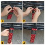 EPMAN 20PCS/LOT Universal JDM Sakura Blossom Black High Strength Tow Towing Strap Hook Front/Rear Bumper EPAA02G03-20PCS - Image 6