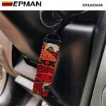Japanese Style Ukiyo-e KeyChains Pendant Charm Keyring Car key chain decoration JDM Bushido interior decoration Couple Gift EPAA02G05 - Image 4
