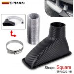 EPMAN 20SETS/CARTON Air Intake Duct,Air Duct Front Bumper Cooling Air Intake Pipe Hose Universal for Replacement Car Cooling Air Pipe Car Square Brake Air Duct EPAA02G14B-20T - Image 3