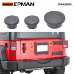 EPMAN 3PCS Wrangler Tailgate Plugs，Rubber Plugs Wrangler Suitable for Production After 2007 EPAA08G02 - Image 4