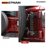 EPMAN 10SETS/CARTON Aluminum Flagpole Holder Antenna & Flag Mount Bracket for Jeep Wrangler JK JKU JL JL EPAA08G03-10T - Image 7