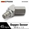 epaa08g20k_1-1.jpg EPMAN Spacer Catalytic Adapter Bung M18 * 1.5 Oxygen O2 Sensor Fix Check Engine Light 45 Degree EPAA08G20K