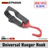 epaa08g22_1-1.jpg EPMAN Mighty Buggy Hook for Car Truck,Bus, Stroller, Wheelchair, Rollator, Walker Aluminum,Universal Hanger EPAA08G22