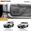 epaa08g53-10t_3-1.jpg EPMAN 10SETS/CARTON 2PCS/SET Black Aluminum Storage Tray Front Door Storage Pockets Organizer Boxs With US Flag Style For 2007-2018 Jeep Wrangler JK 2/4 Door EPAA08G53-10T