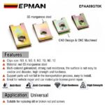 EPMAN 110PCS Screw and Nut Clip Set Interior Trim Fastener Clips For Vehicle EPAA08G70K - Image 3