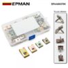 EPMAN 110PCS Screw and Nut Clip Set Interior Trim Fastener Clips For Vehicle EPAA08G70K