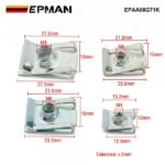 EPMAN 50PCS M4 M5 M6 M8 Spire Clips Lug Nuts Chimney U Nuts Fixings Panel Speed Fasteners EPAA08G71K - Image 2