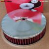 TANSKY 20PCS/CTN Chrome Air Cleaner with Washable Filter 8 x 2 Inch For 70mm carburetor neck EPAA11G01-20P
